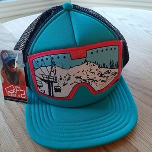 Big Truck Ski Goggle Cap. Adult one size fit all